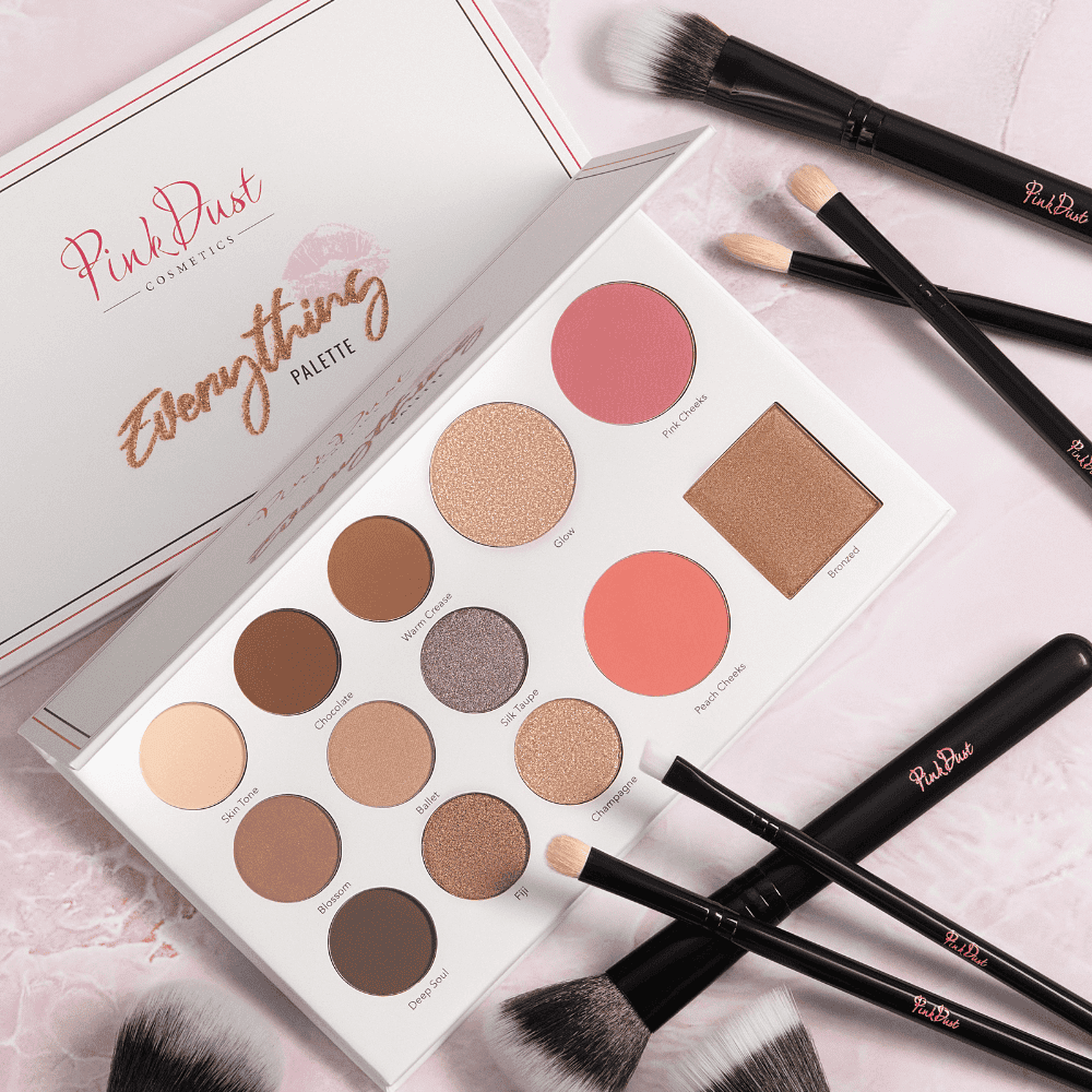 Everything Palette & Complete Brush Makeup Kit