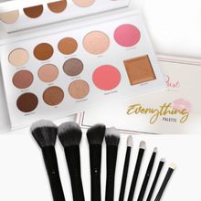 Load image into Gallery viewer, Everything Palette &amp; Complete Brush Makeup Kit